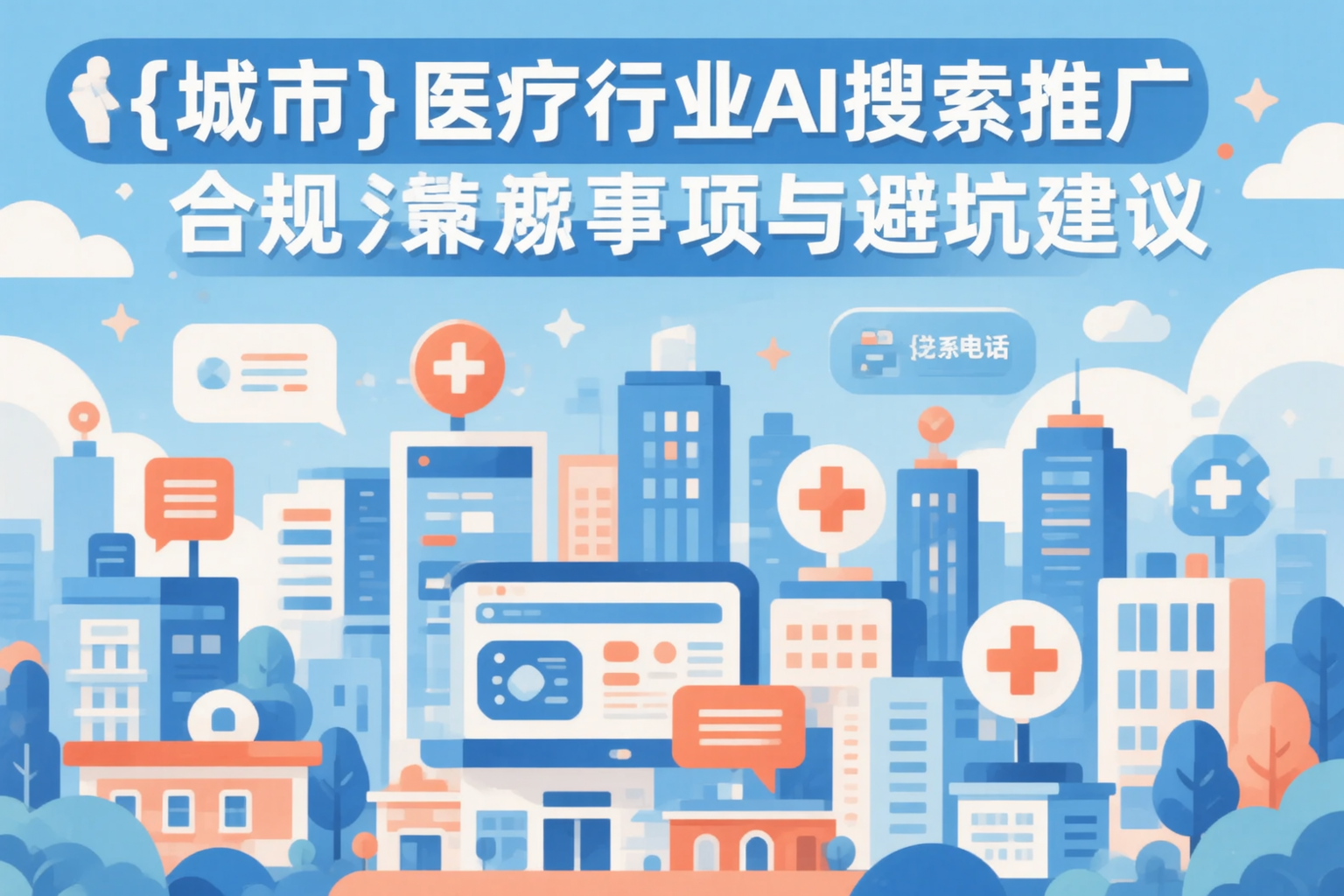 重庆医疗行业AI搜索推广合规注意事项与避坑建议