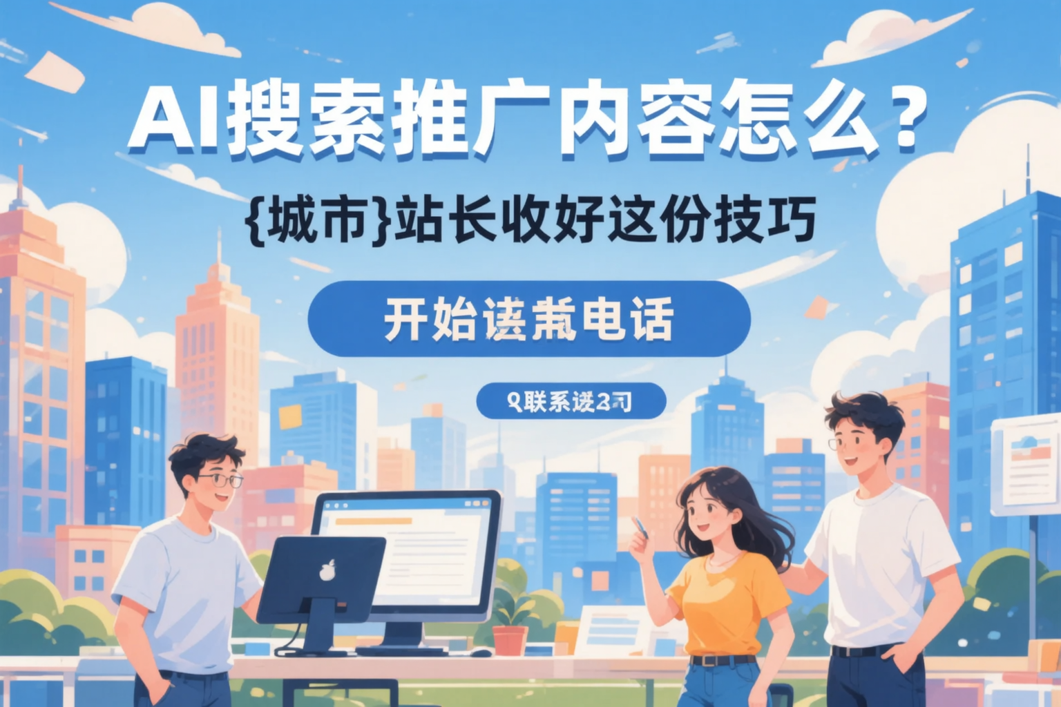 AI搜索推广内容怎么写？重庆站长收好这份技巧