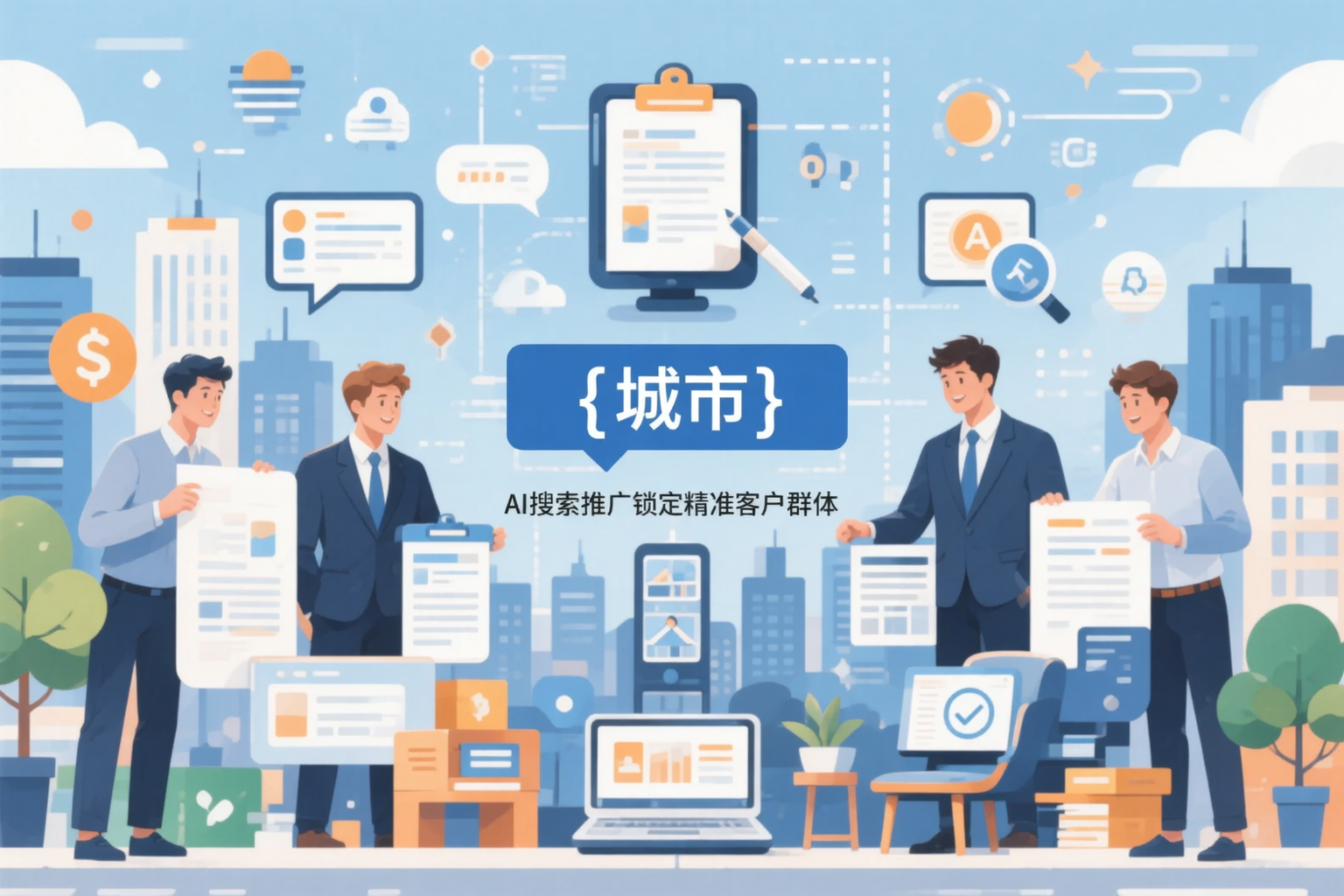 重庆公司如何用AI搜索推广锁定精准客户群体
