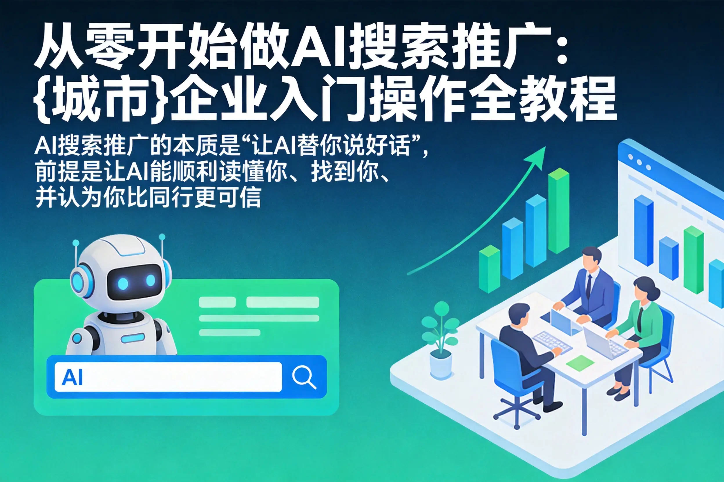 从零开始做AI搜索推广：重庆企业入门操作全教程