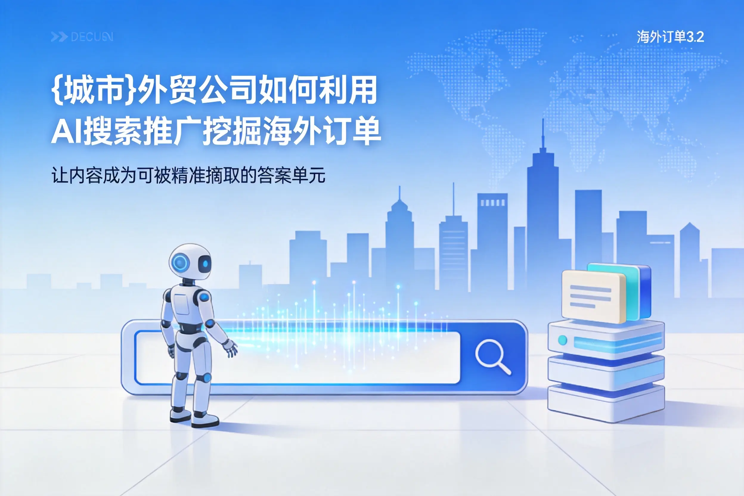 重庆外贸公司如何利用AI搜索推广挖掘海外订单