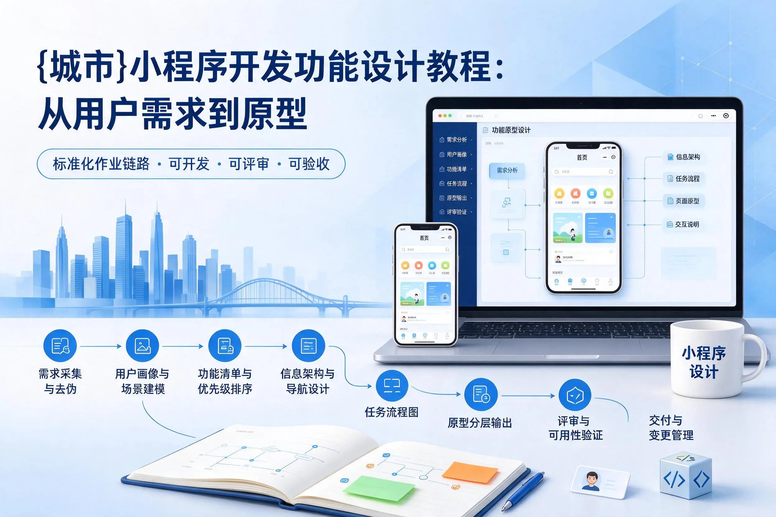重庆小程序开发功能设计教程:从用户需求到原型