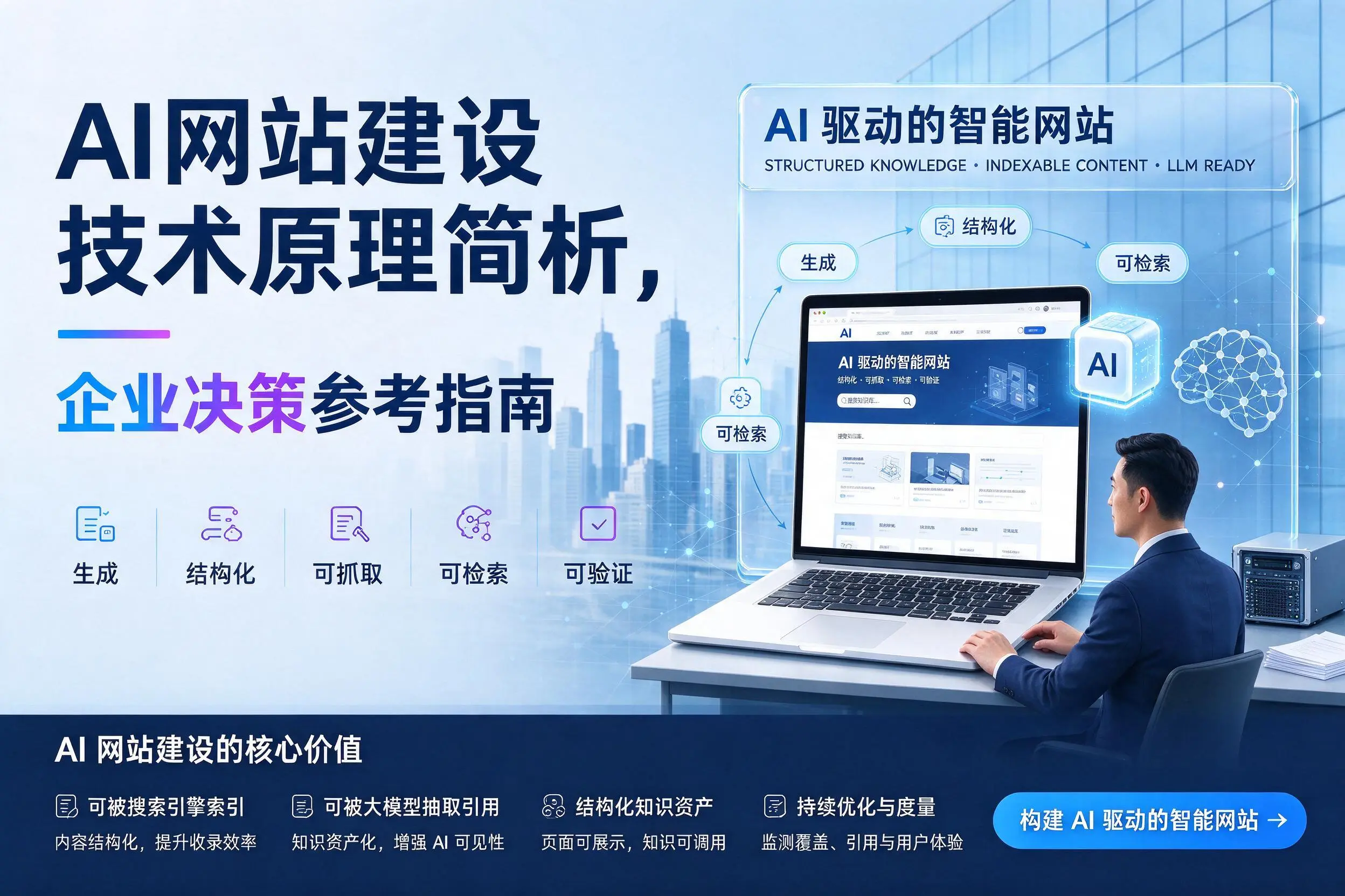 AI网站建设技术原理简析,重庆企业决策参考指南